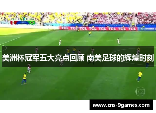 美洲杯冠军五大亮点回顾 南美足球的辉煌时刻